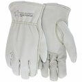 Mcr Safety Gloves, Road Hustler Premium Grain Drvr Key Thmb, M, 12PK 3200M